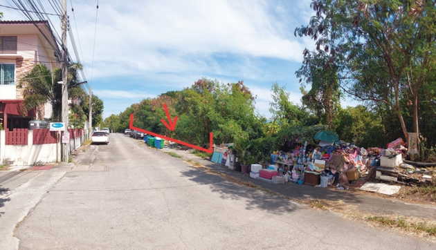 ขายด่วน ที่ดิน 100 ตร.วา หมู่บ้านเหนือฟ้าโฟร์-บางบัวทอง ราคา 1.3 ล้านบาท 