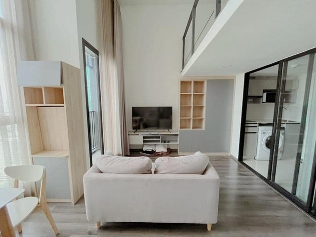 ให้เช่า ไนท์บริดจ์ สเปซ พระราม 9, Loft Room เพดานสูง แต่งเฟอร์ครบ
