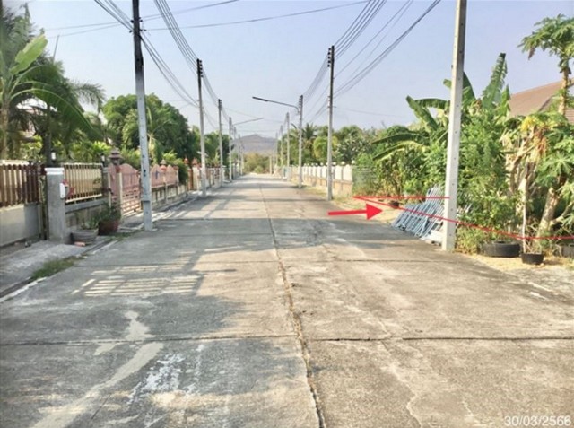 ขายที่ดินว่างเปล่าใกล้ บุญถาวร สาขาหัวหิน อำเภอหัวหิน จังหวัดประจวบคีรีขันธ์ PKK01-11956