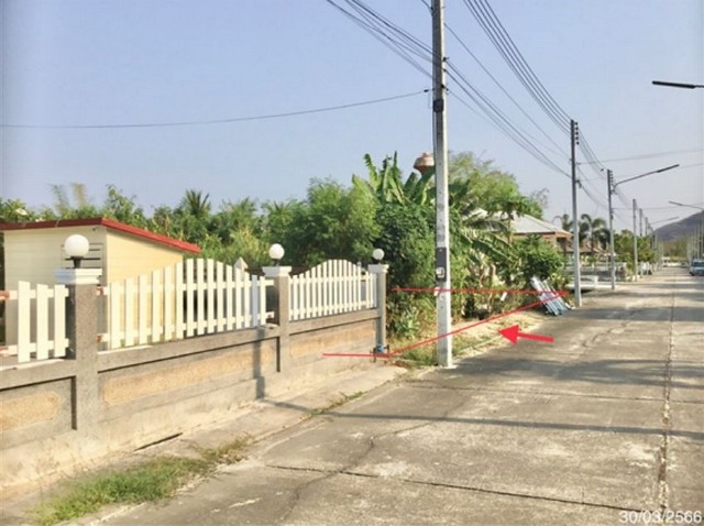 ขายที่ดินว่างเปล่าใกล้ บุญถาวร สาขาหัวหิน อำเภอหัวหิน จังหวัดประจวบคีรีขันธ์ PKK01-11956