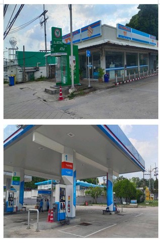 ขายปั้มน้ำมัน ปตท.พร้อมสิ่งปลูกสร้างเนื้อที่ 6 ไร่เขตห้วยโป่ง เมืองระยอง