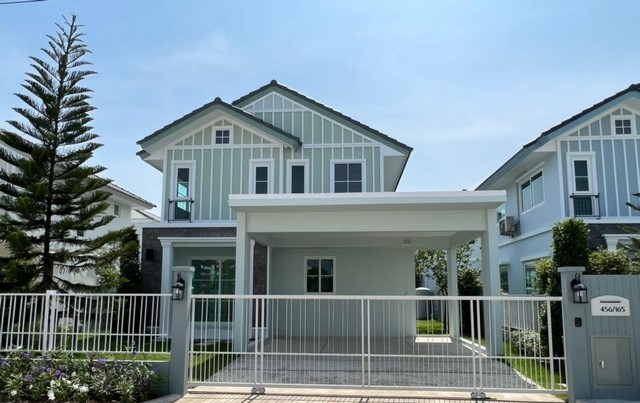 WW190A ให้เช่า บ้านเดี่ยว 2 ชั้น โครงการ สีวลี ศรีนครินทร์-ร่มเกล้า , บ้าน Pet Friendly พร้อมเข้าอยู่ #ใกล้รถไฟฟ้าสายสีส้มและสีชมพู 