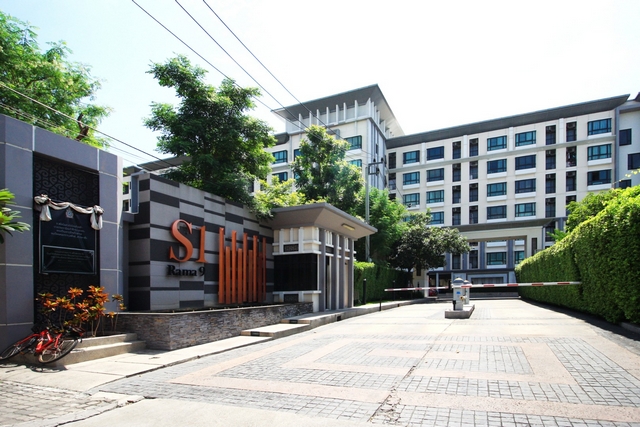 คอนโด เอสวัน พระราม 9 I Condo S1 Rama 9  อาคารA ชั้น2 พื้นที่33 ตรม.1ห้องนอน ว่างพร้อมอยู่