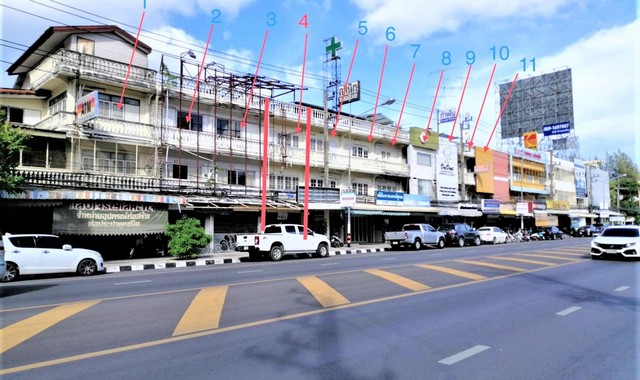 ขายอาคารพาณิชย์ใกล้ โรงพยาบาลซานเปาโล อำเภอหัวหิน จังหวัดประจวบคีรีขันธ์ PKK04-05276