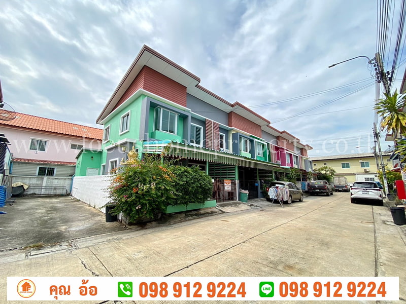 ขาย ทาวน์เฮ้าส์ หมู่บ้านบัวทองธานี เฟส17 รีโนเวทใหม่ หลังมุม
