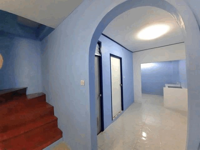 C4191 ขายทาวน์เฮ้าส์ 2 ชั้น หมู่บ้านเสนาวิลล่า84 ถนนแฮปปี้แลนด์ ใกล้เดอะมอลล์บางกะปิ อยู่ถนนเมน ค้าขายได้