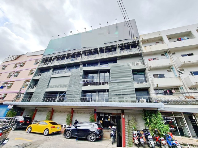 มีลิฟท์ 122ตรว. ตลาดบางเขน ออฟฟิศตกแต่งแล้ว ติด BTS ขาย-เช่าอาคารพาณิชย์5ชั้น 6คูหา 2,202ตรม.30ห้อง 26น้ำ 30จอดรถ