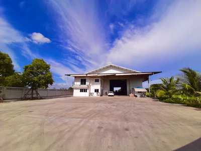 ขายโกดัง5ไร่ ถนนบางบัวทอง340 ไทยน้อย นนทบุรี  โซนสีเขียว ขอรง.ได้ *ใกล้โรงงานไฮเนเก้น