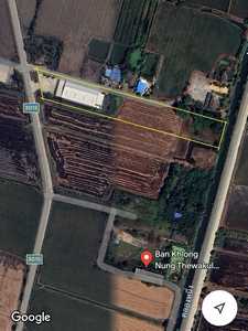 ขายโกดัง5ไร่ ถนนบางบัวทอง340 ไทยน้อย นนทบุรี  โซนสีเขียว ขอรง.ได้ *ใกล้โรงงานไฮเนเก้น