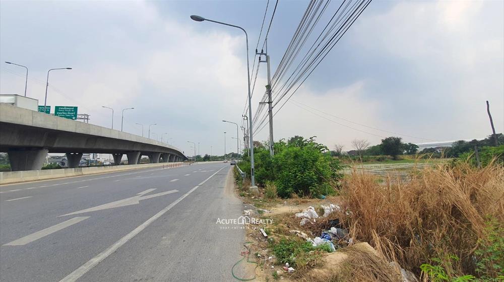 ขายที่ดินเปล่า ติดถนนราชพฤกษ์ เนื้อที่รวม 23-2-89.7 ไร่