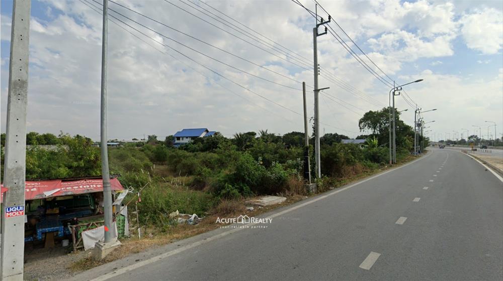 ขายที่ดิน ติดถนนราชพฤกษ์ ทั้งหมด 2 แปลงใหญ่ เนื้อที่รวม 30-2-59.9 ไร่