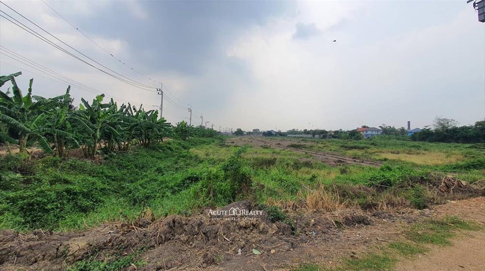 ขายที่ดิน ติดถนนราชพฤกษ์ ทั้งหมด 2 แปลงใหญ่ เนื้อที่รวม 30-2-59.9 ไร่