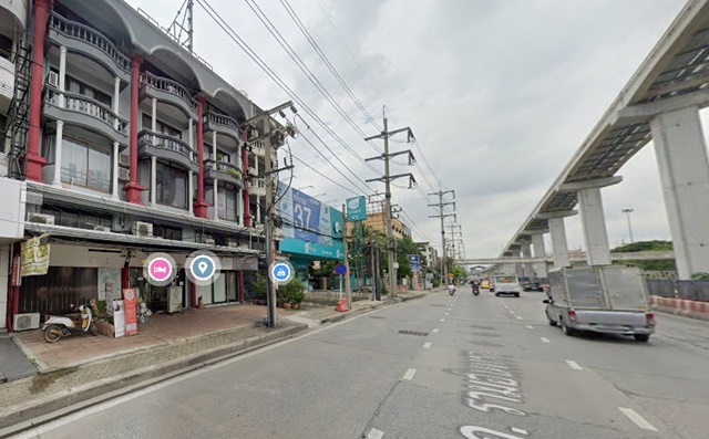 MRT มัยลาภ เสถียรธรรมสถาน 367ตรม. 3นอน 2น้ำ 3จอดรถ 1แอร์  รามอินทรา ก.ม.4-6 ให้เช่าพาณิชย์ 2ชั้น 3คูหา ทำเลดี 62ตรว. 