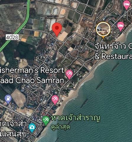 EPL-LS0273 ขายที่ดินพร้อมบ้านพัก เมืองเพชรบุรี ใกล้ทะเล หาดเจ้าสำราญ 4 ไร่ 1 งาน 46 ตร.ว.  พร้อมน้ำประปาและไฟฟ้า เข้าอยู่ได้เลย 