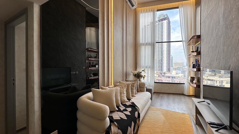 BH2543 Soho bangkok ratchada (คอนโด โซโห แบงค็อก รัชดา) ปล่อยห้องเช่าและขายคอนโดหรู พร้อมเข้าอยู่ 17/12/66