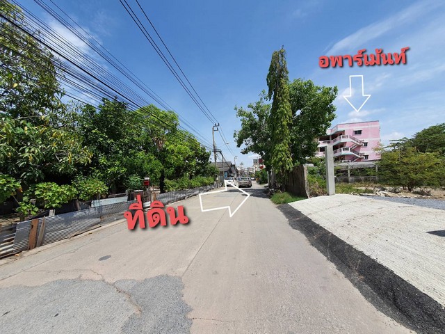 ที่ดิน ที่ดินเปล่า สุขสวัสดิ์ 92 ในคลองบางปลากด พระสมุทรเจดีย์ สมุทรปราการ  ราคาถูก ที่ดินแปลงสวยรูปสี่เหลี่ยมผืนผ้า