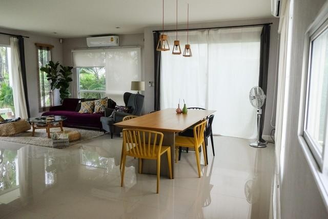 POR3578 ขาย ให้เช่า บ้านเดี่ยว ฮาบิเทีย โมทีฟ ปัญญาอินทรา Habitia Motif Panyaintra หน้าทิศเหนือ ทรง Vogue 