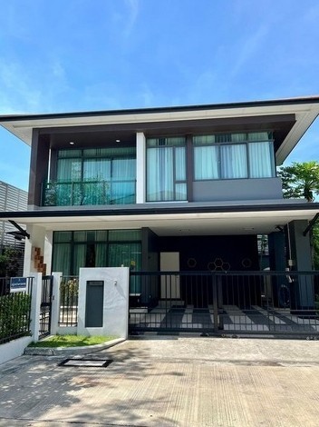 POR3576 ให้เช่า เศรษฐสิริ กรุงเทพกรีฑา Setthasiri Krungthep Kreetha ใกล้โรงเรียนนานาชาติBrightonไบรท์ตัน พร้อมโซล่าเซลล์ 5กิโลวัตต์  