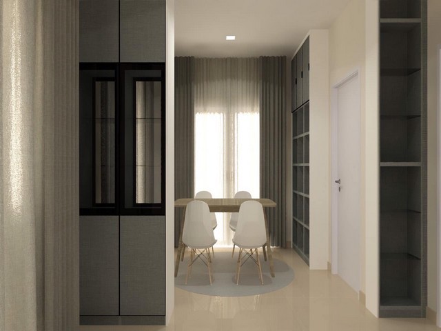 POR3571 ให้เช่า ขาย บ้าน ทาวน์เฮ้าส์ 2 ชั้น  เสนา วิลเลจ รามอินทรา กม.9  SENA Village Ramindra km 9 ใกล้แฟชั่นไอส์แลนด์