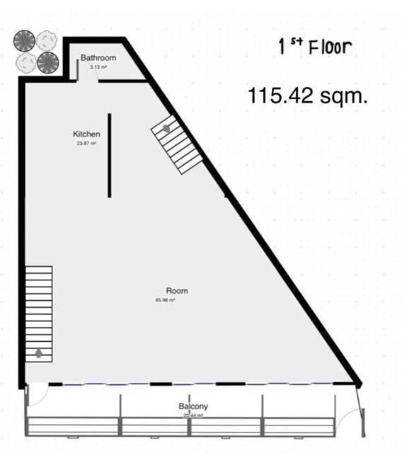ถูกที่สุดใน3โลก รามอินทราต้นๆ ให้เช่า3ชั้น BTS วัดพระศรี อาคารพาณิชย์ 3คูหา  วิวดี ติดถนน 55ตรว. 420 ตรม. 3นอน 3น้ำ