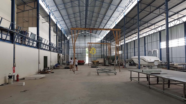 โรงงานให้เช่า 1440 ตรม. ติดถนนใหญ่ 3376 อ.นิคมพัฒนา ระยอง