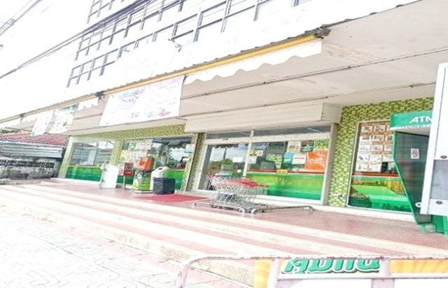 เชื่อมกัน ตลาดร่มหุบ 76ตรว.ขาย-เช่าอาคารพาณิชย์3ชั้นครึ่ง 4คูหา 4นอน 5น้ำ 5จอดรถ 605ตรม