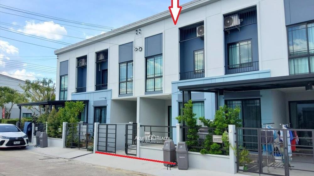ขายด่วนทาวน์เฮ้าส์ 2 ชั้น โครงการพลีโน่ รังสิต ซอยโรงพยาบาลเซนต์คาร์ลอส