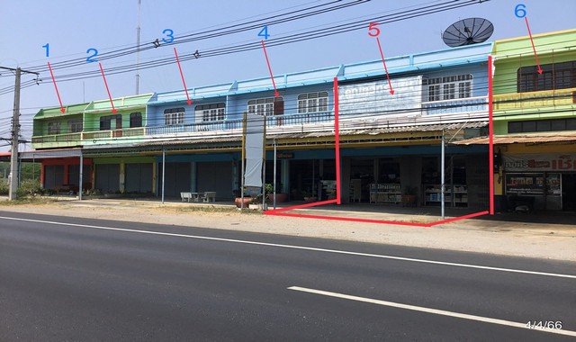 ขายอาคารพาณิชย์ใกล้ โรงพยาบาลปราณบุรี อำเภอปราณบุรี จังหวัดประจวบคีรีขันธ์ PKK04-05712