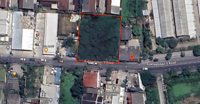 ขายที่ดิน ถมแล้ว ทำเลดี ติดถนนสุขาภิบาล 5 วัชรพล รามอินทรา กม.5 บางเขน กทม.