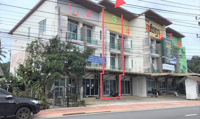 ขายอาคารพาณิชย์ใกล้ ตลาดสะพานยูง อำเภอเมืองระนอง จังหวัดระนอง PKK04-06243