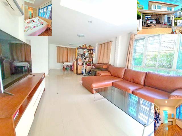 ให้เช่าบ้านเดี่ยว 2 ชั้น 58ตรว. เมืองทอง 242ตรม. เซ็นทรัล แจ้งวัฒนะ เฟอร์ครบ พร้อมอยู่ 3นอน 3น้ำ 3จอดรถ 3แอร์