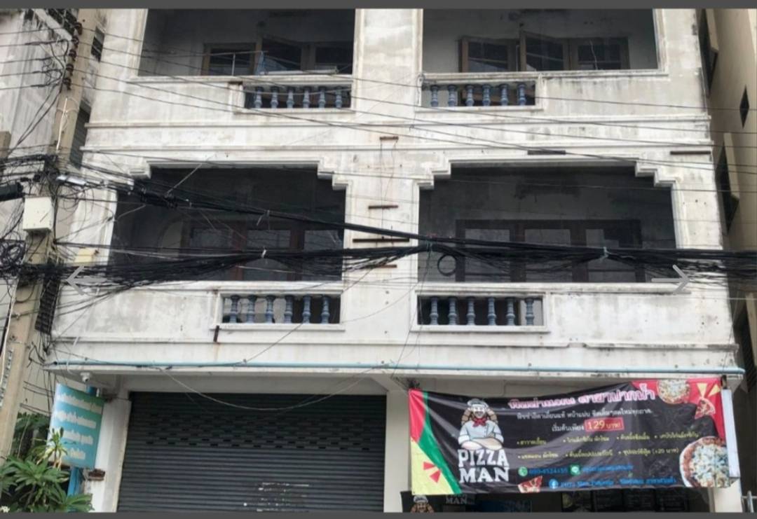 ขาย/เช่าตึกอาคารพาณิชย์2คูหา4ชั้นติดถนนอยู่ใจกลางเมือง จ.สมุทรปราการ