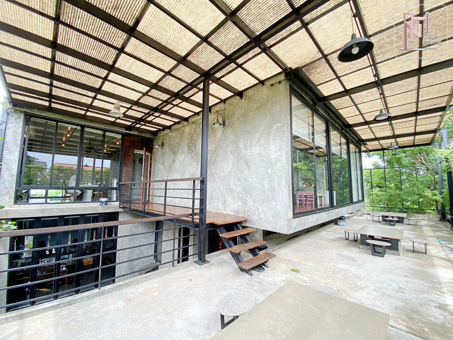 ขายโฮมออฟฟิศ 3 ชั้น ซอยรามคำแหง 118 ตกแต่งสไตล์ Modern Loft เหมาะทำธุระกิจ ⭐️