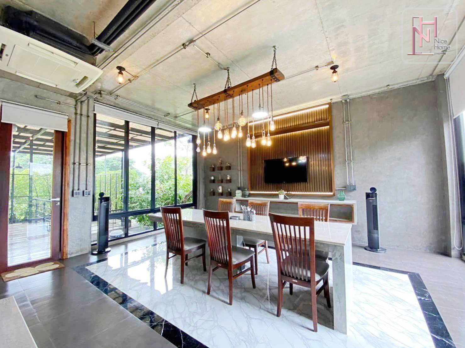 ขายโฮมออฟฟิศ 3 ชั้น ซอยรามคำแหง 118 ตกแต่งสไตล์ Modern Loft เหมาะทำธุระกิจ ⭐️