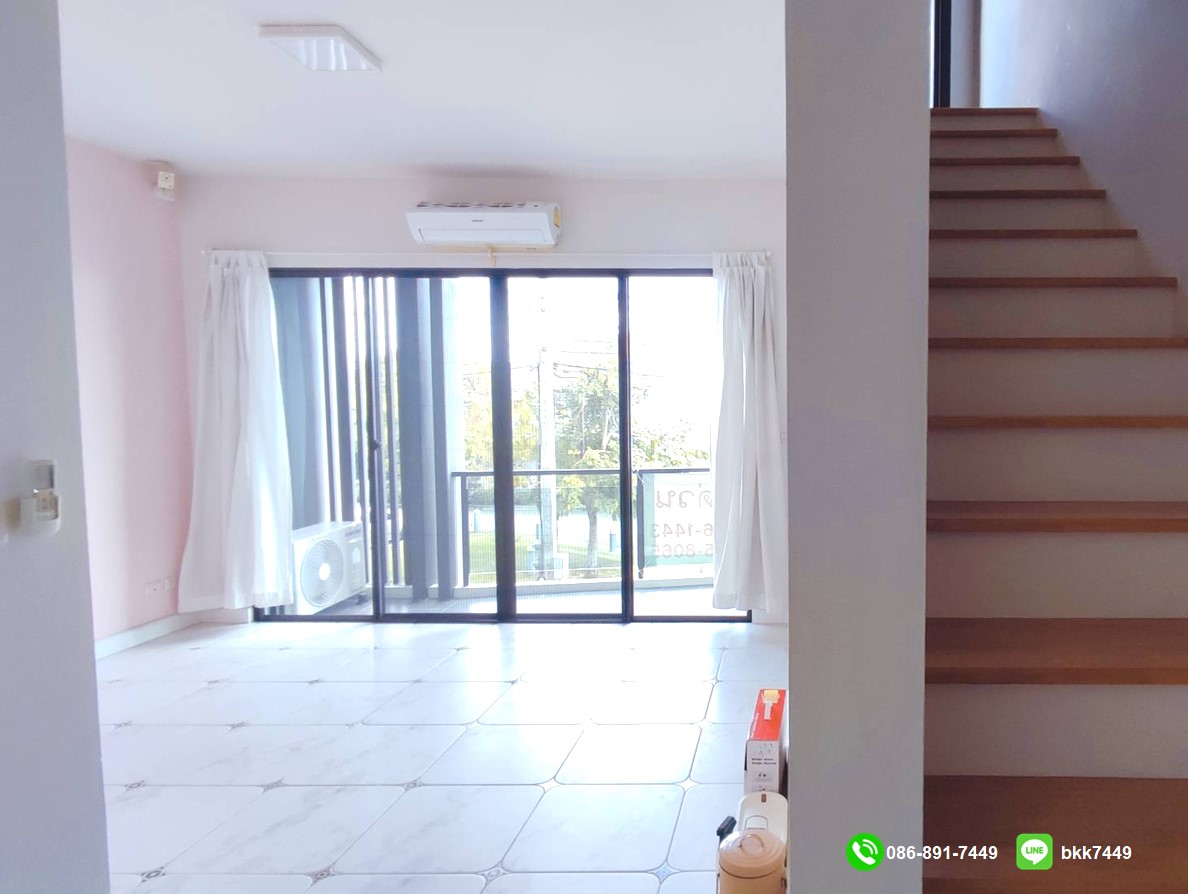 ขายบ้านทาวน์โฮม 3 ชั้น- บ้านเฌอคูน สาทร-ราชพฤกษ์ ซ.สวนผัก ใกล้เซ็นทรัลเวสต์วิลล์ ติดถนนหลัก เดินทางสะดวกมาก