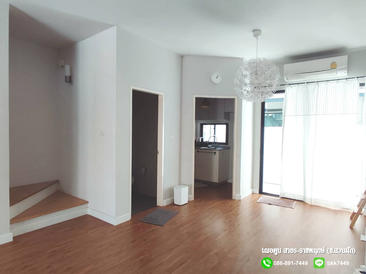 ขายบ้านทาวน์โฮม 3 ชั้น- บ้านเฌอคูน สาทร-ราชพฤกษ์ ซ.สวนผัก ใกล้เซ็นทรัลเวสต์วิลล์ ติดถนนหลัก เดินทางสะดวกมาก