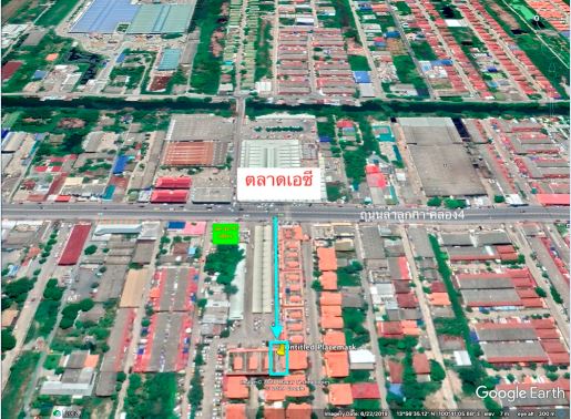 ขายอาคารพาณิชย์ 3 ชั้นห้องมุม ทำเลดี ตรงข้ามตลาดเอซี ลำลูกกา คลอง4 