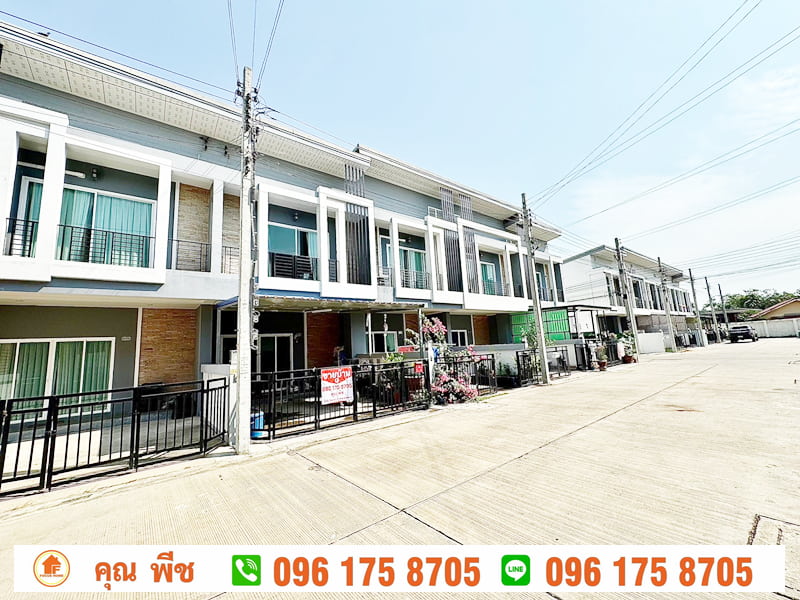 ขาย ทาวน์โฮม วอร่าทาวน์ รัตนาธิเบศร์-กาญจนาภิเษก ซอยจันทองเอี่ยม