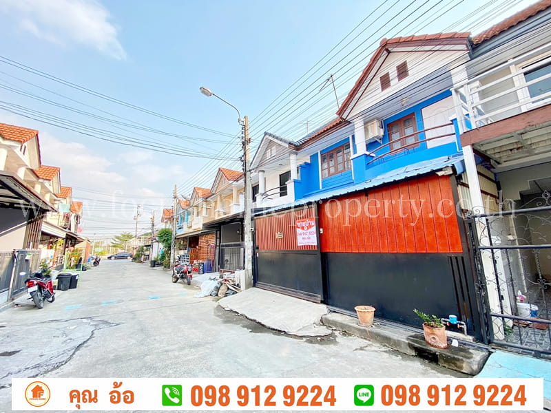 ขาย ทาวน์เฮ้าส์ หมู่บ้านบัวทอง 4 บ้านกล้วย-ไทรน้อย