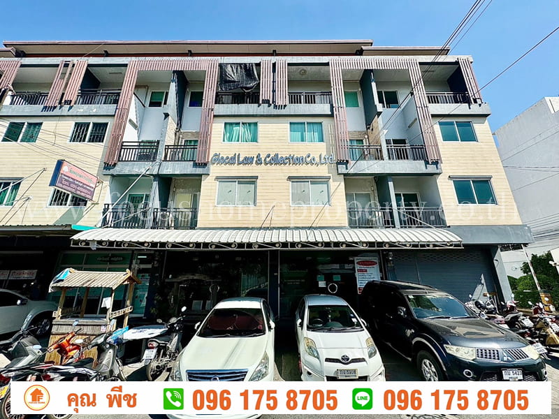 ขาย อาคารสำนักงาน 4 ชั้น ถนนสนามบินน้ำ ซ.นนทบุรี 48 ใกล้กองสลากฯ