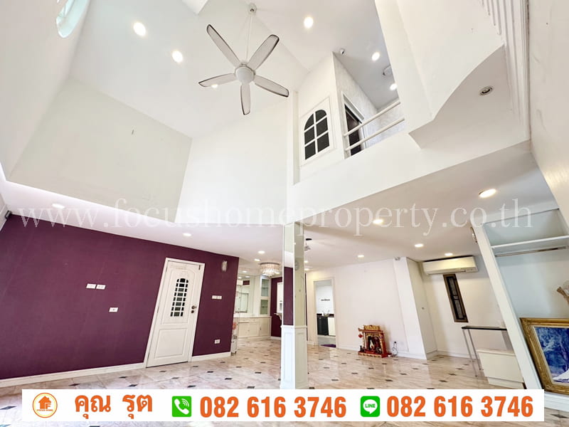บ้านเดี่ยว หลังมุม หมู่บ้าน สวนทิพย์ เขตบึงกุ่ม