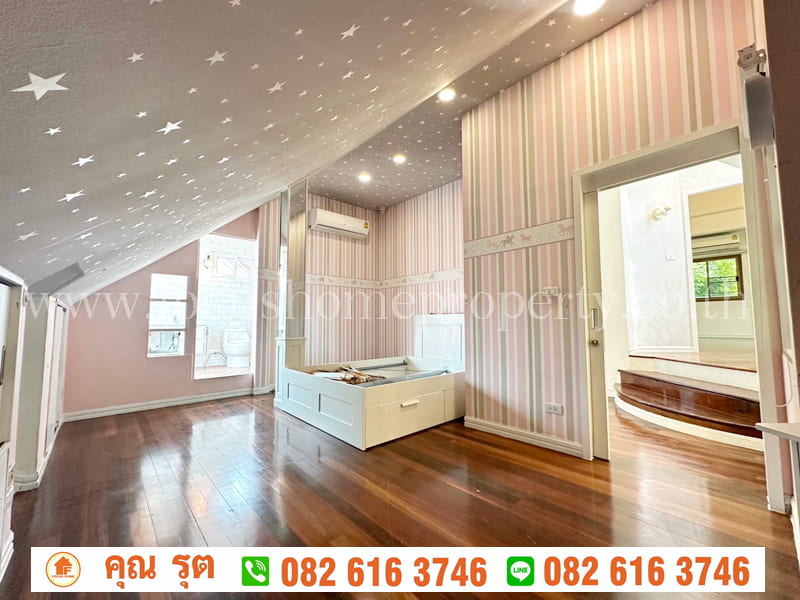 บ้านเดี่ยว หลังมุม หมู่บ้าน สวนทิพย์ เขตบึงกุ่ม