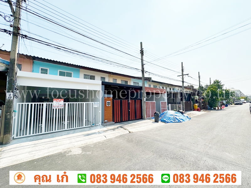 ขาย ทาวน์เฮ้าส์ 2 ชั้น รีโนเวท การเคหะชุมชนนนทบุรี ปากเกร็ด