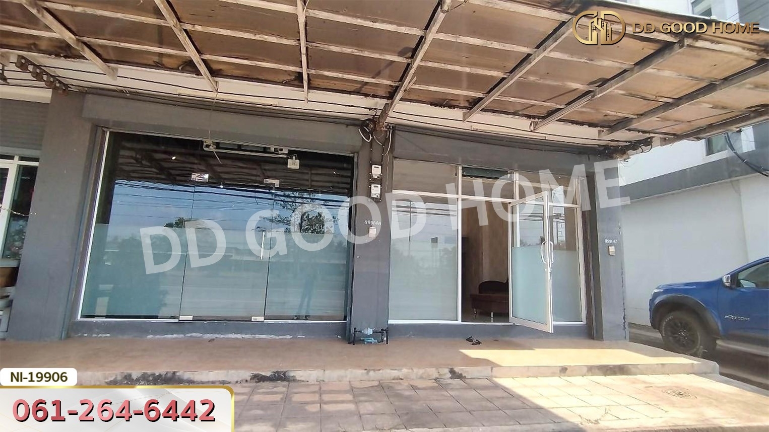 อาคารพาณิชย์ อ.กบินทร์บุรี ถ.กบินทร์บุรี-ปักธงชัย ทำเลดี เหมาะแก่การทำร้านค้า ปราจีนบุรี