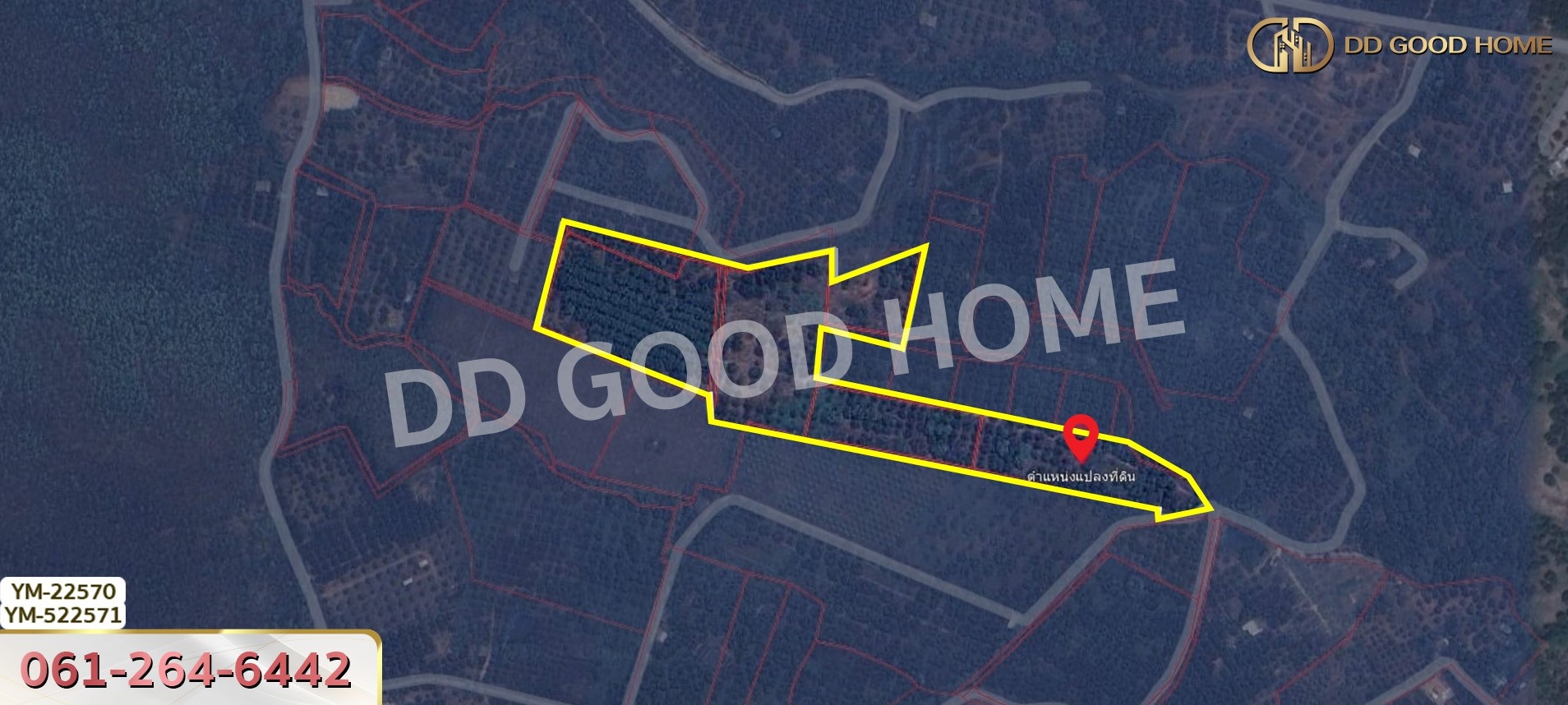 ที่ดิน อ.เมืองลำพูน 28 ไร่ 301 ตร.ว. ลำพูน