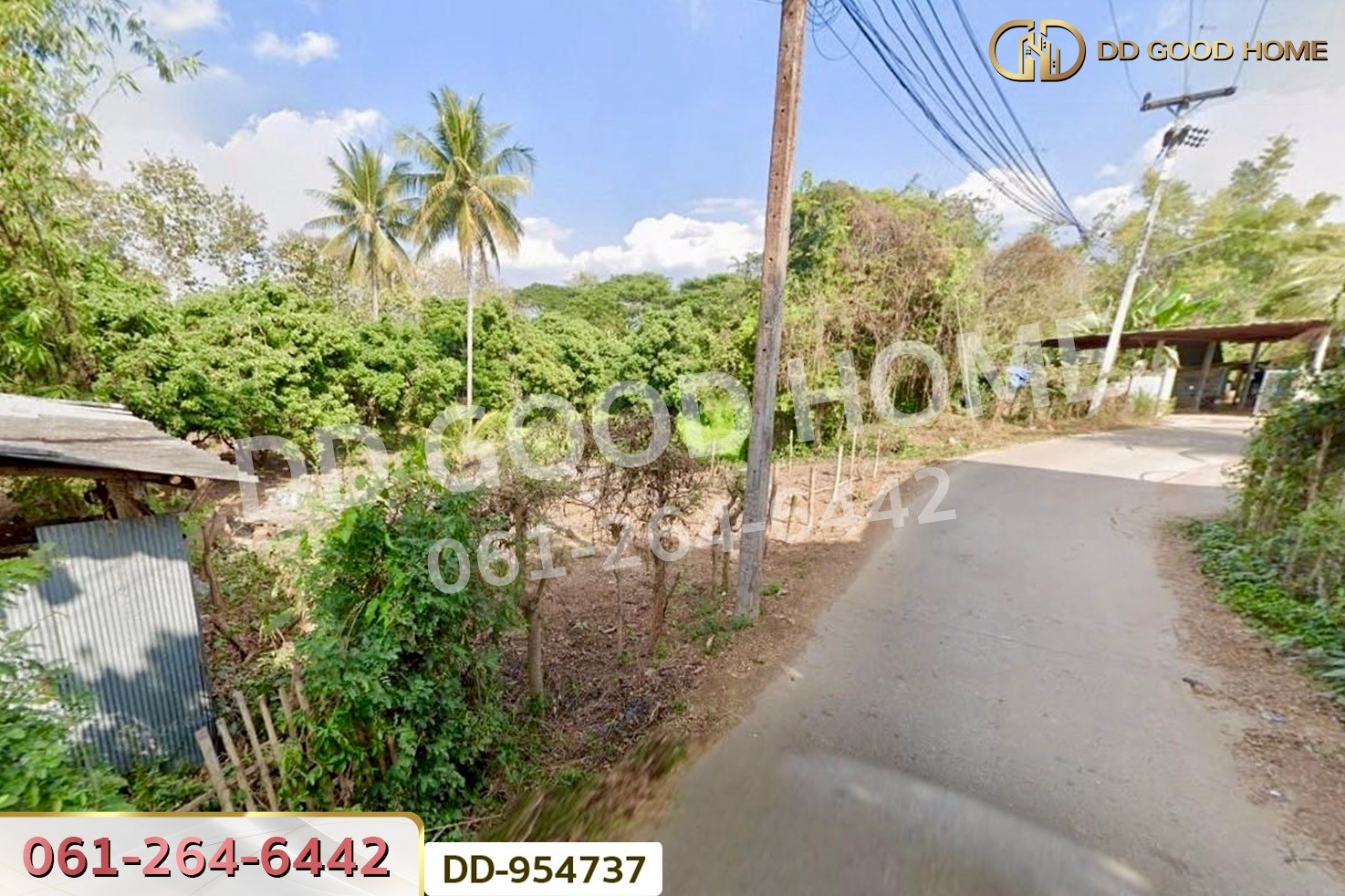 DD-954737 ที่ดินเกาะคา 4 ไร่ 222 ตร.ว. ลำปาง ใกล้โรงเรียนบ้านสาดผึ้งนาเกลือ