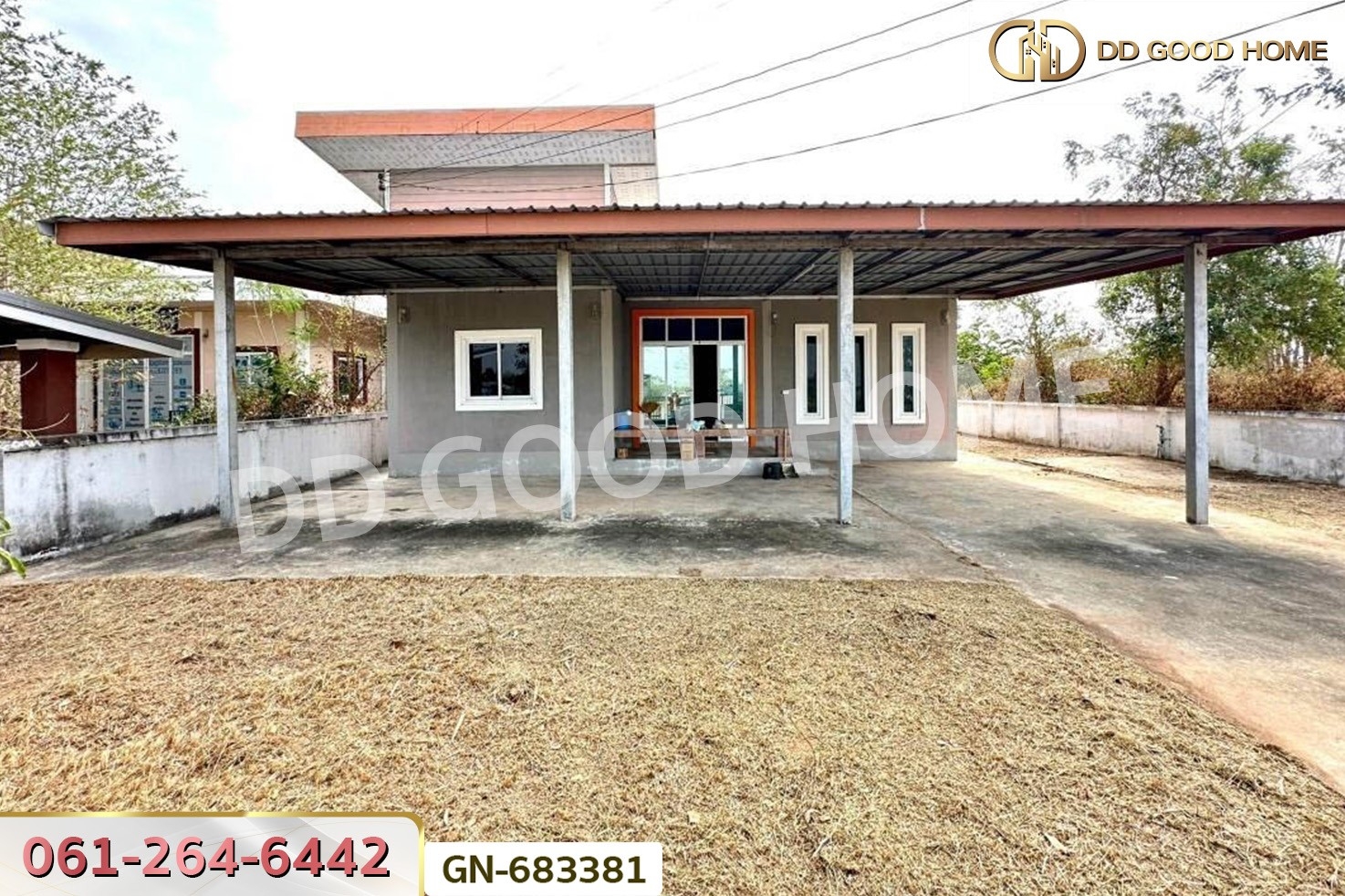 GN-683381 ที่ดินพร้อมบ้านเดี่ยวเมืองชัยภูมิ 1 ไร่ 146.9 ตร.ว. หมู่บ้านมานิตา วิลเลจ ใกล้วัดชัยภูมิวนาราม