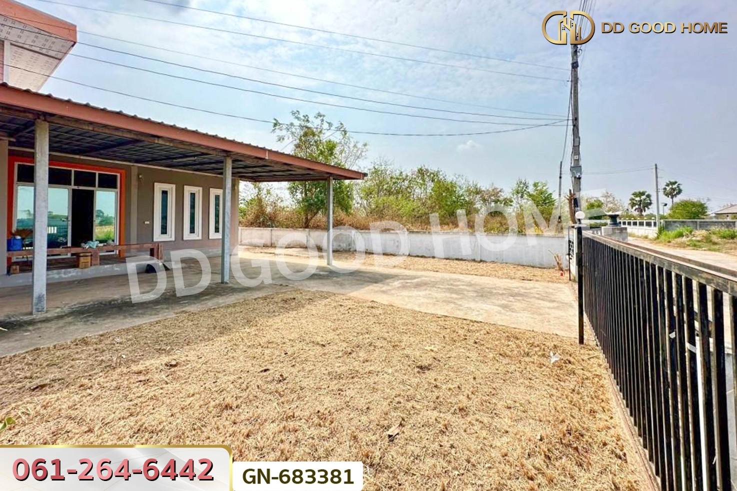 GN-683381 ที่ดินพร้อมบ้านเดี่ยวเมืองชัยภูมิ 1 ไร่ 146.9 ตร.ว. หมู่บ้านมานิตา วิลเลจ ใกล้วัดชัยภูมิวนาราม