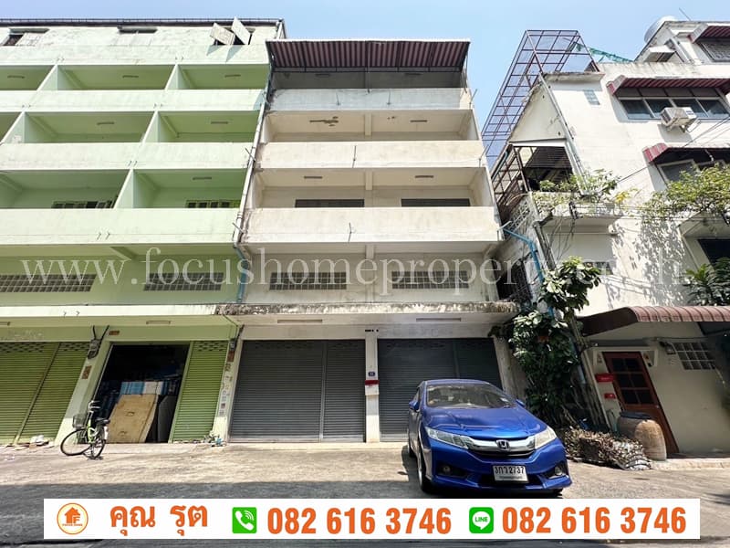 ขาย ตึกแถว 3 คูหา ซอยไสวสุวรรณ