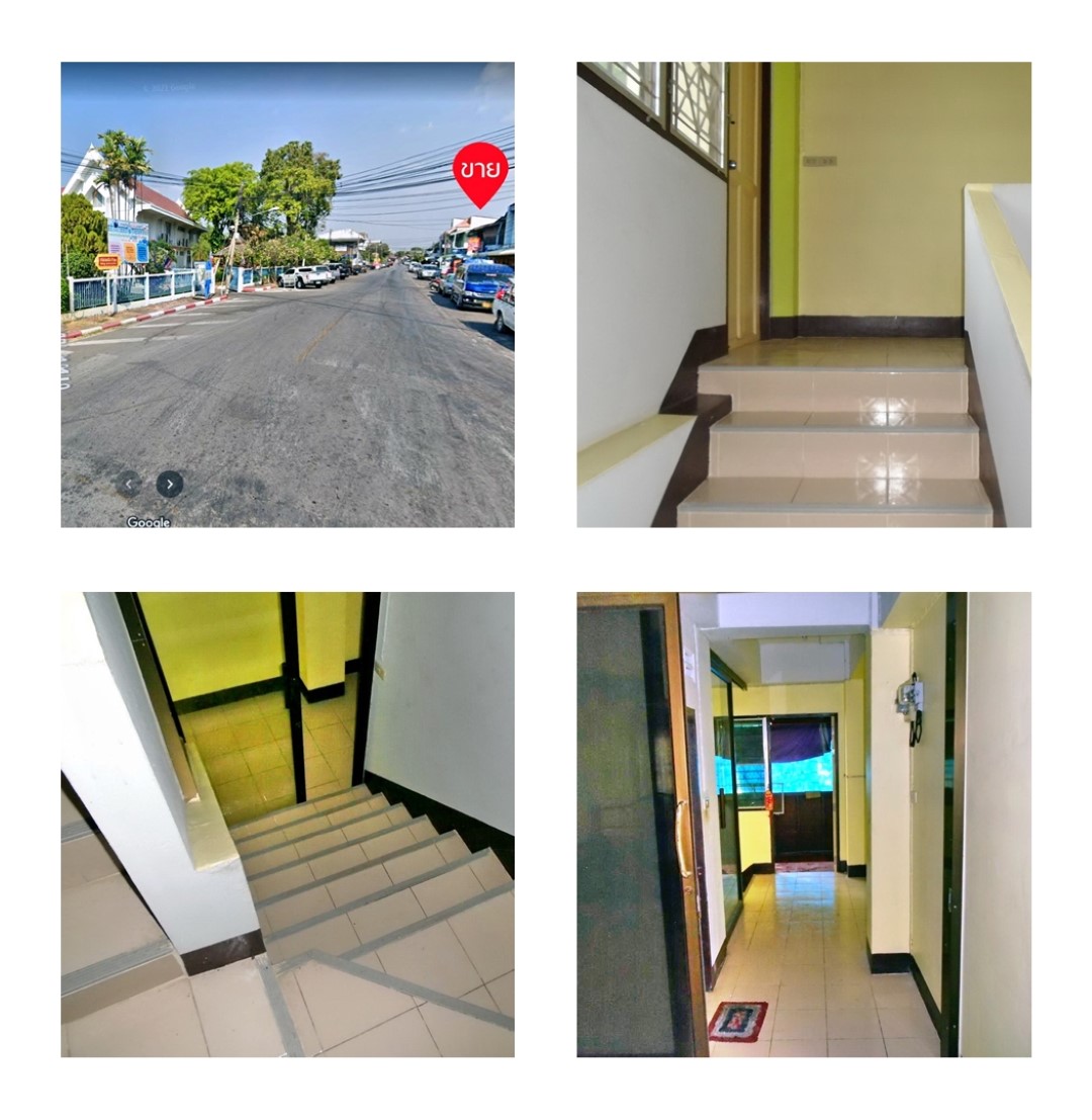 ขายอาคารพาณิชย์ 3 ชั้น (เป็นห้องมุม) 93/4 ถ.รอบเวียง อ.เมือง จ.ลำปาง เป็นห้องมุม